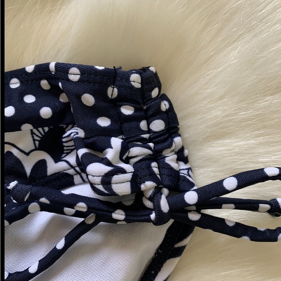 Xhilaration Women’s Bikini Set Navy Blue&White - Picture 9 of 10